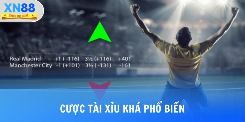 Cược tài xỉu khá phổ biến